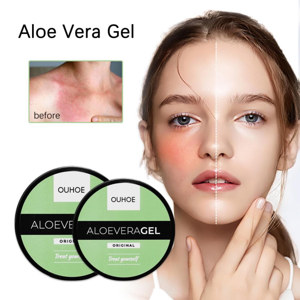 Gel reparador después del sol con aloe vera