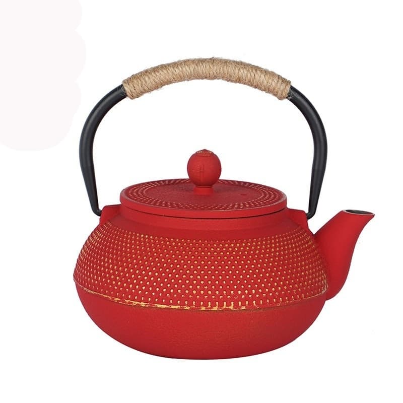 Quemador de hierro fundido para té de camping