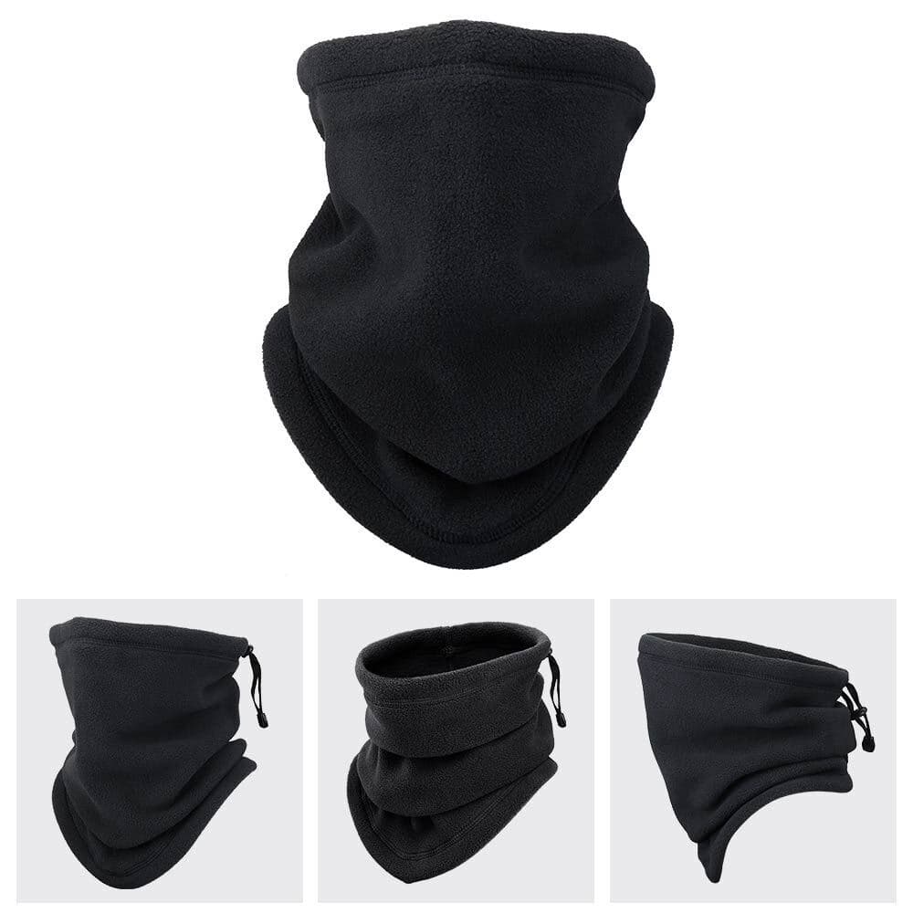 Tubo de cuello polar ajustable para invierno