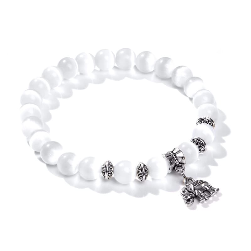 Pulsera de ópalo con diseño de animales