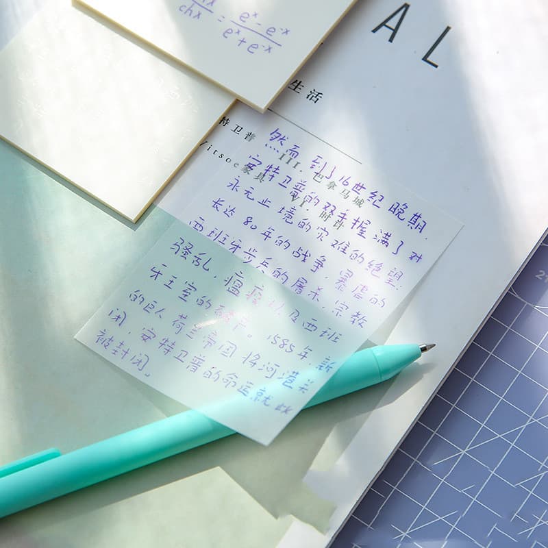 Notas adhesivas con diseño de caricatura