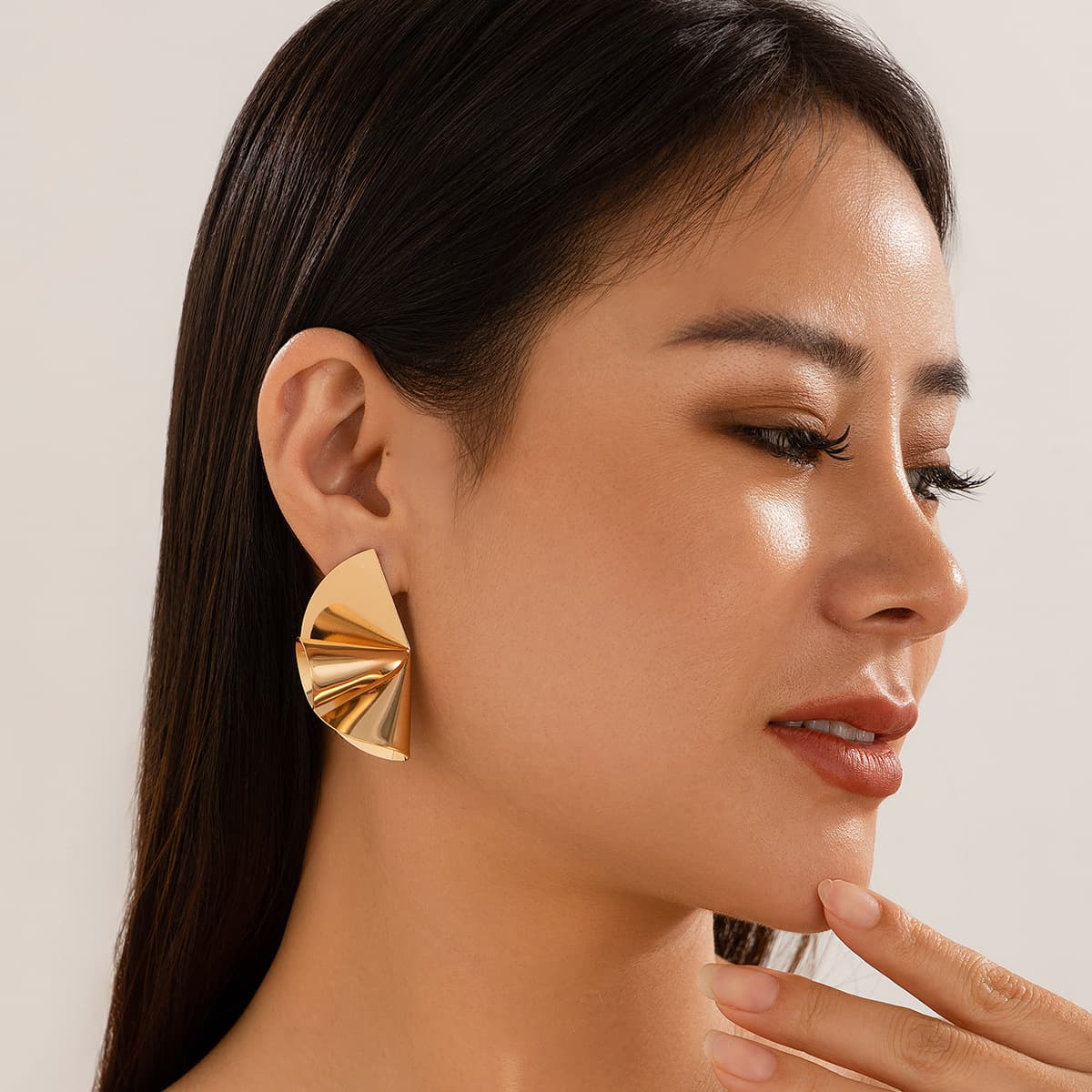 Aretes geométricos irregulares de doble capa