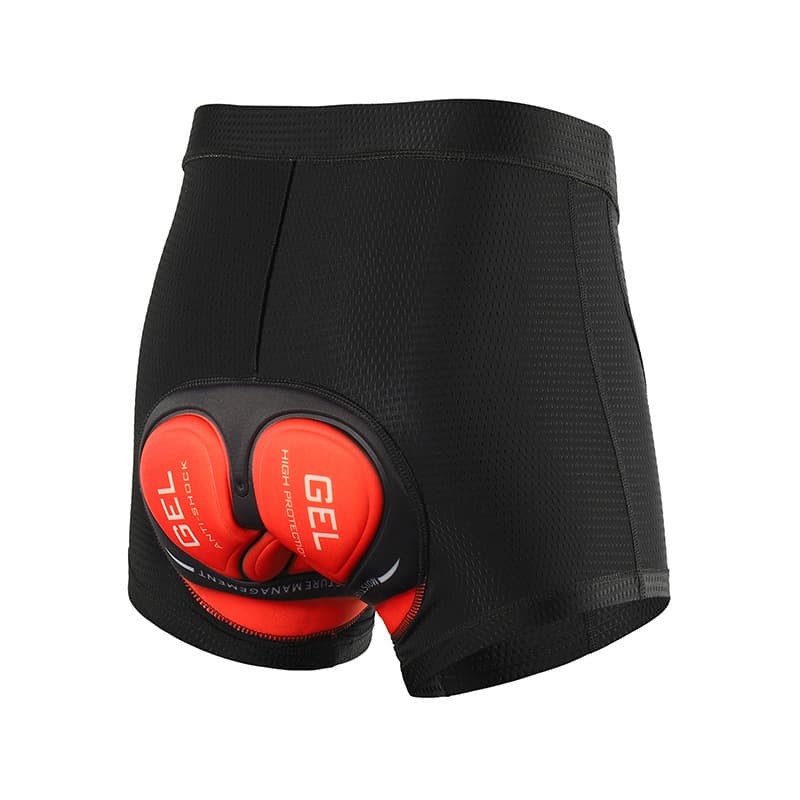 Shorts de ciclismo para hombre con asiento acolchado