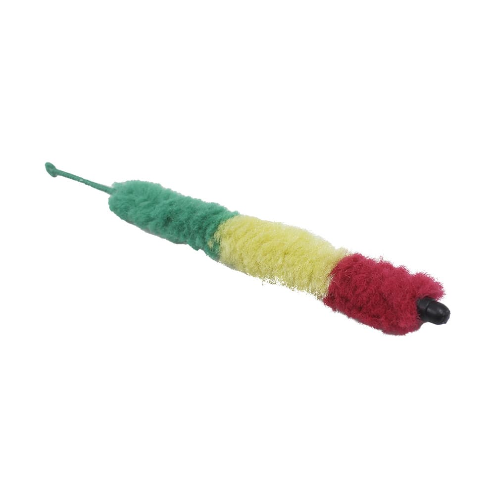 Cepillo de limpieza de tres colores para instrumento de viento