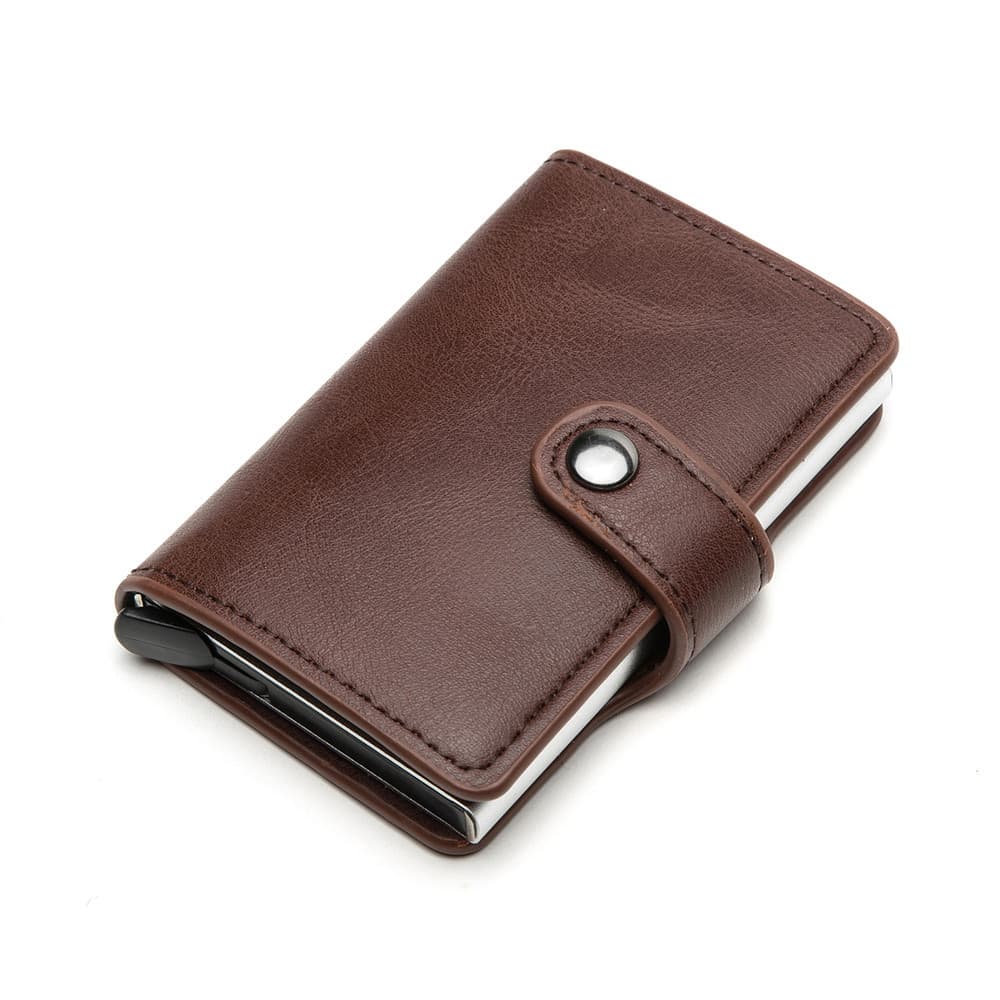 Estuche de aluminio RFID para tarjetas de crédito