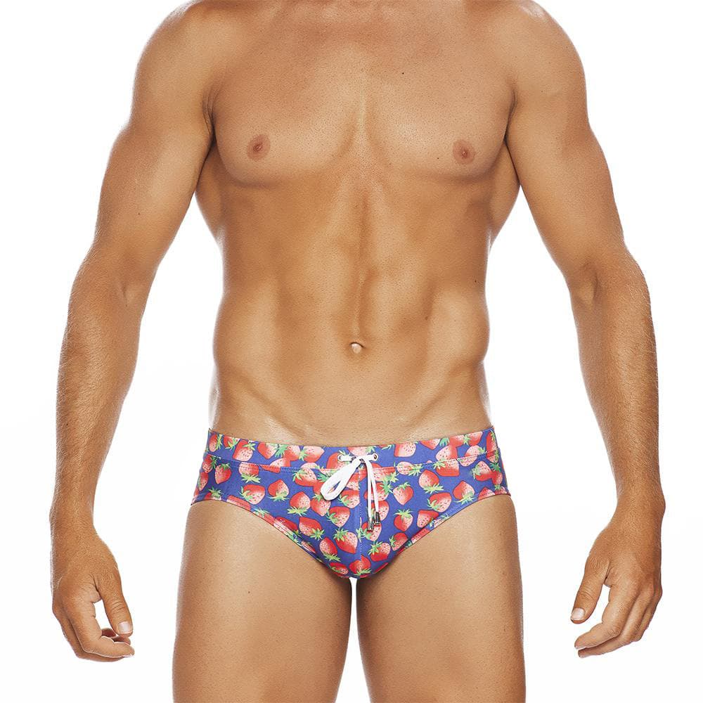Calzoncillos estampado de fresa para hombre