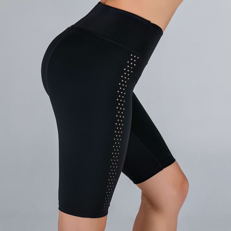 Shorts yoga transpirables hueco efecto cadera esbelta