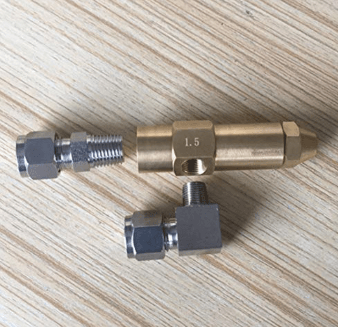 Boquilla de quemador de aceite 1.0 mm, juego de 3
