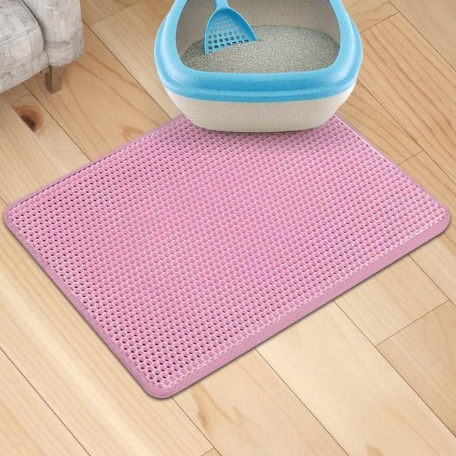 Colchoneta plegable impermeable de doble capa para gatos