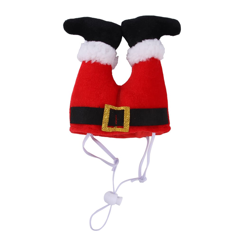Gorro de Navidad para mascotas, suave y cálido