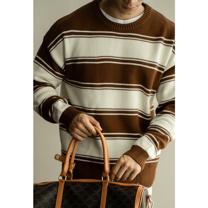 Suéter suelto de moda para hombre