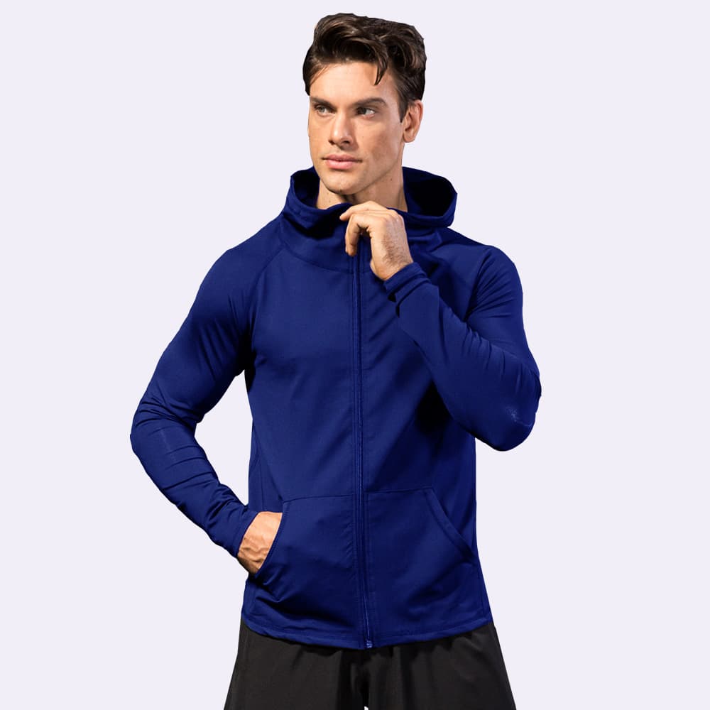 Camiseta fitness manga larga entrenamiento