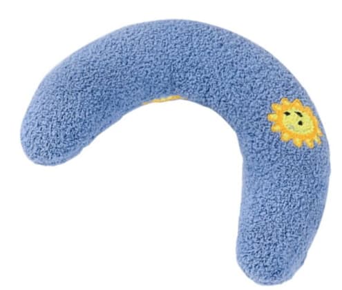 Almohada suave en forma de U para gatos y perros pequeños