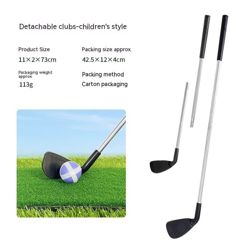 Juego de palos de golf para familias niños y adultos