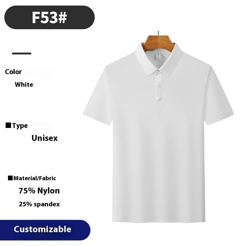 Polo de verano para deporte, ajuste holgado
