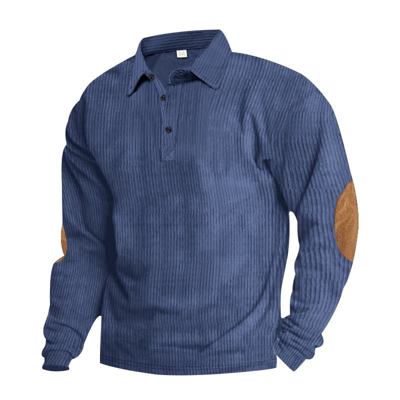 Camiseta larga para hombre primavera-otoño, poliéster