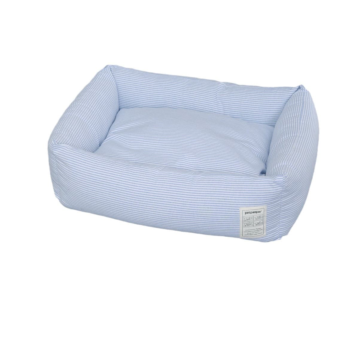 Nido plegable para gatos rayado y cálido