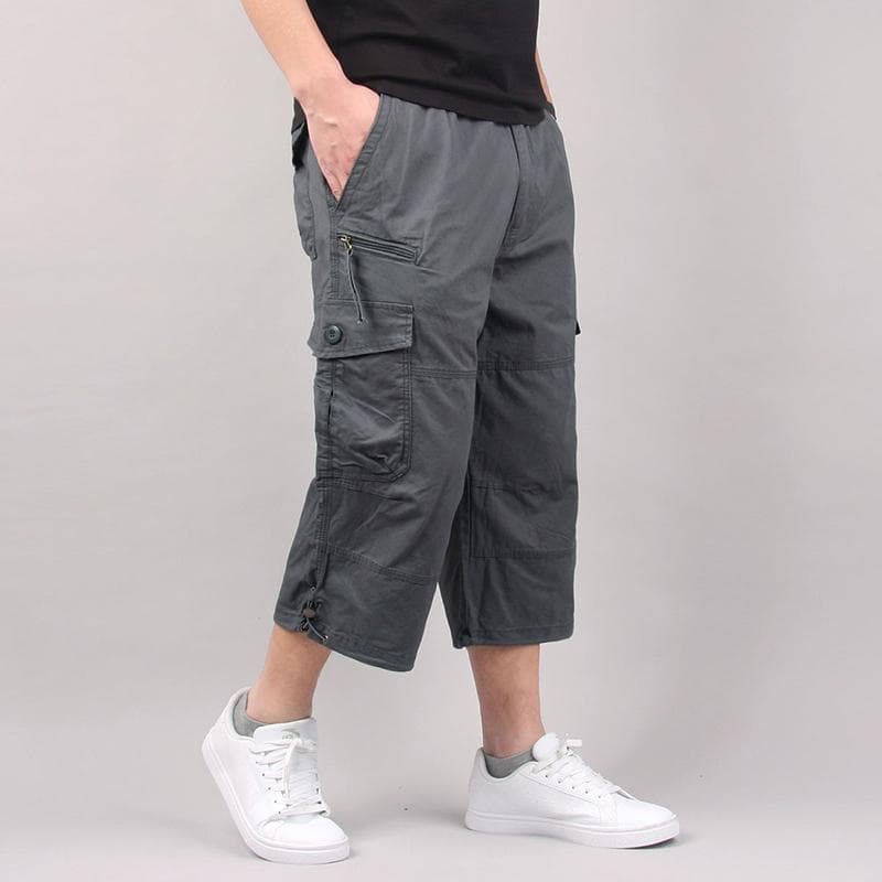 Pantalón corto de algodón para hombre