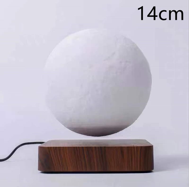 Lámpara flotante de luna 3D con levitación magnética