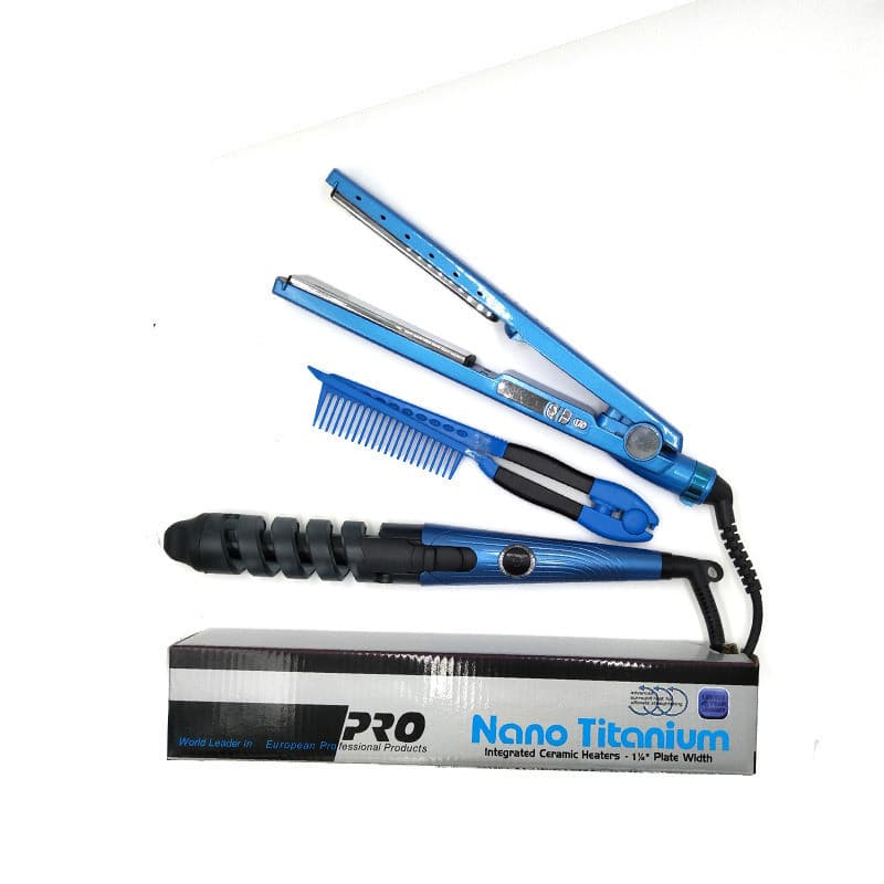 Rizador espiral dual sin dañar el cabello