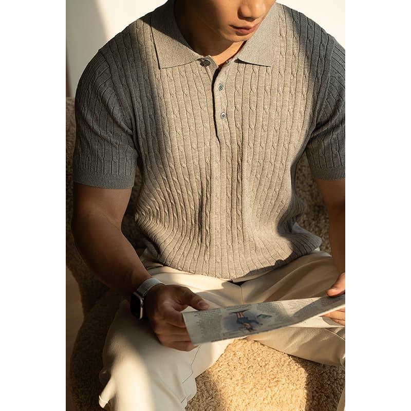Playera versátil para hombre estilo negocios