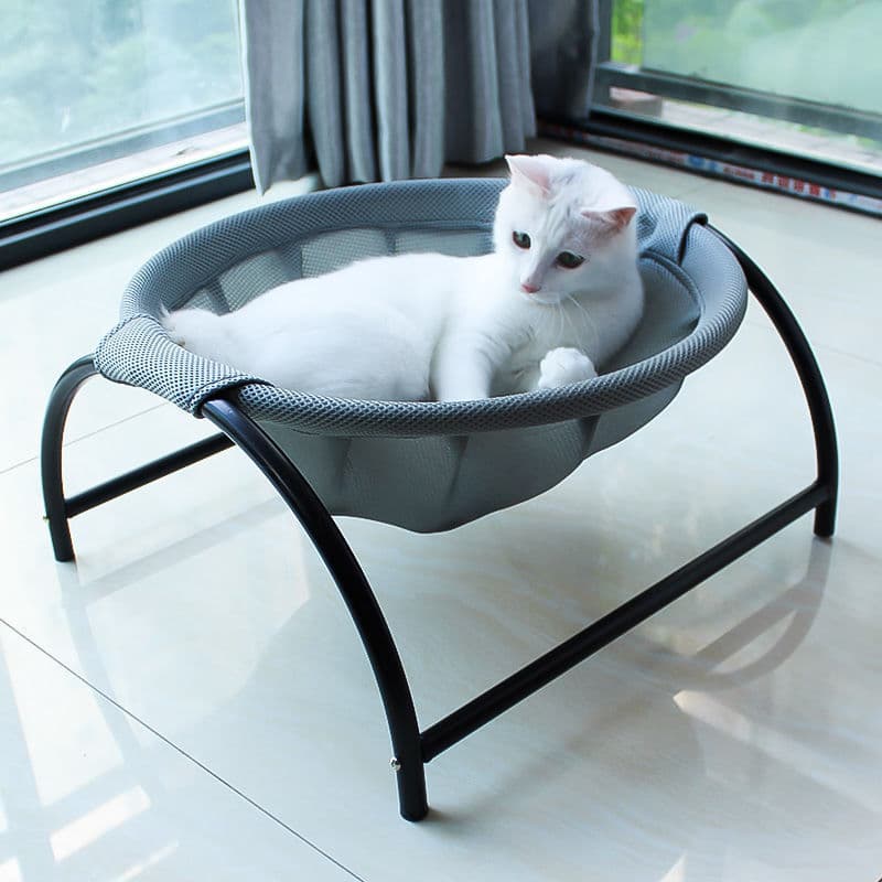 Cama hamaca para gatos con estructura estable y desmontable