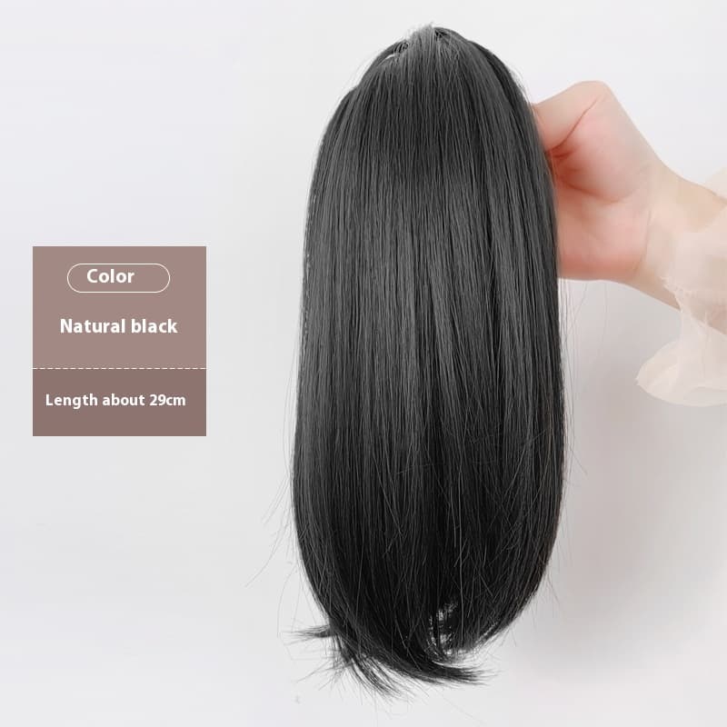 Coleta clip-on con hebilla para mujeres