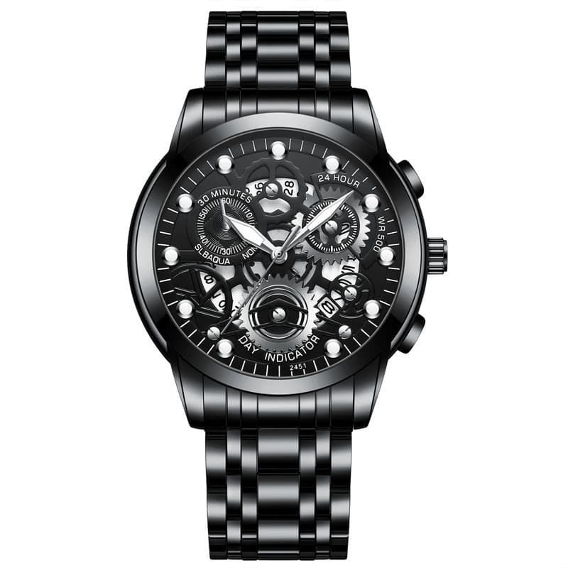 Reloj de negocios hueco para hombre