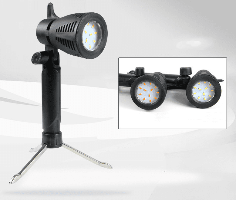 Luz de relleno compacta para transmisión en vivo y selfie