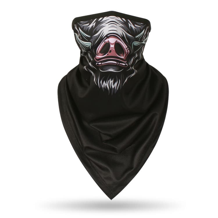 Mascarilla transpirable protección solar diseños animales