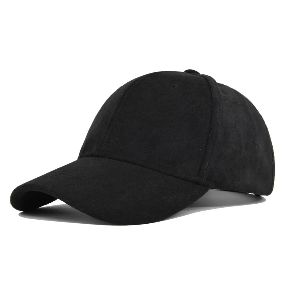 Gorra béisbol ante color sólido ajustable