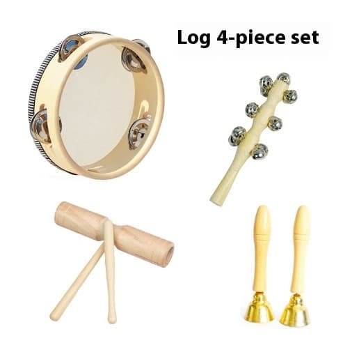 Set de instrumentos musicales Orff de madera
