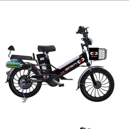 Bicicleta Electrica Infinity EB 400 Negra