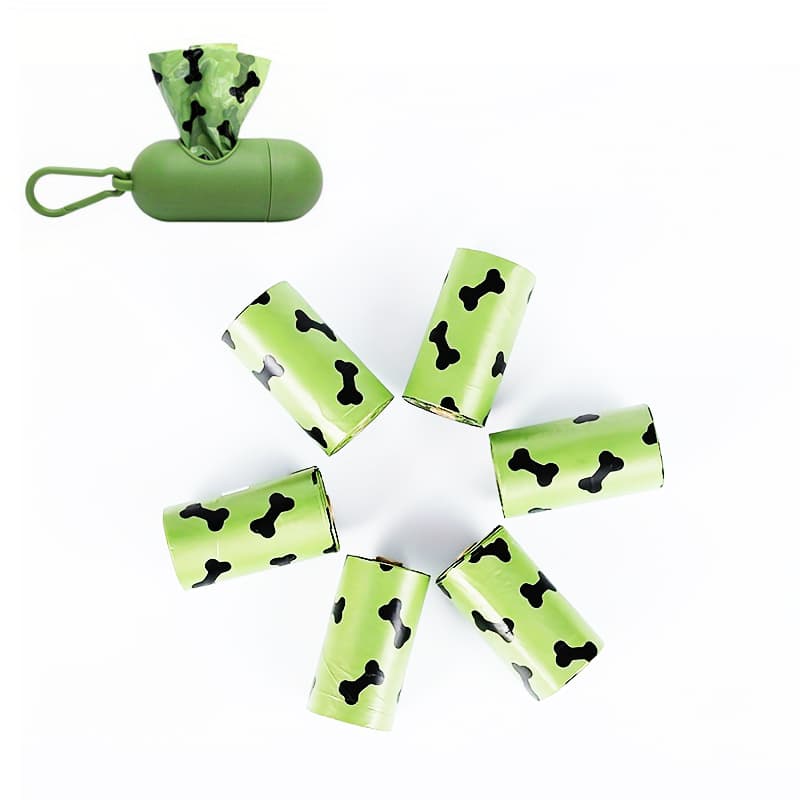 Bolsas biodegradables para residuos de mascotas gruesas y resistentes