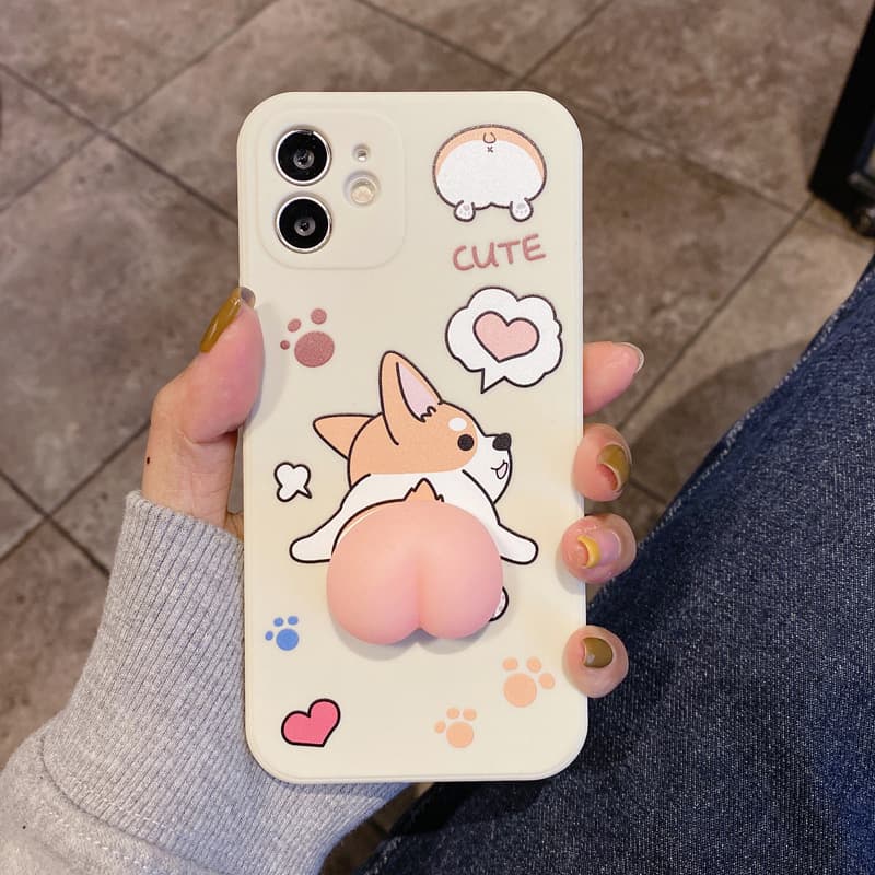 Funda de silicona personalizable con dibujos animados