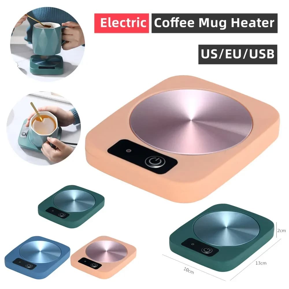 Calienta tazas eléctrico con temperatura constante para escritorio