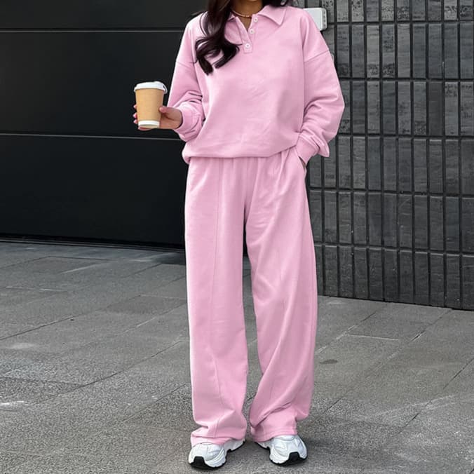 Conjunto de dos piezas para otoño e invierno