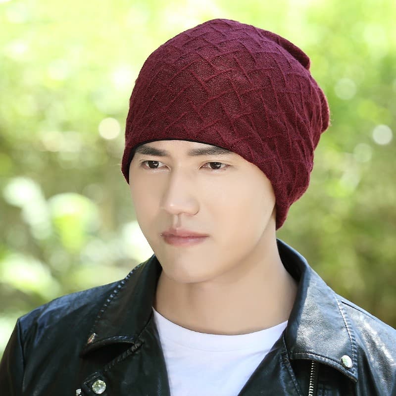 Gorro Baotou ajustable de algodón y poliéster