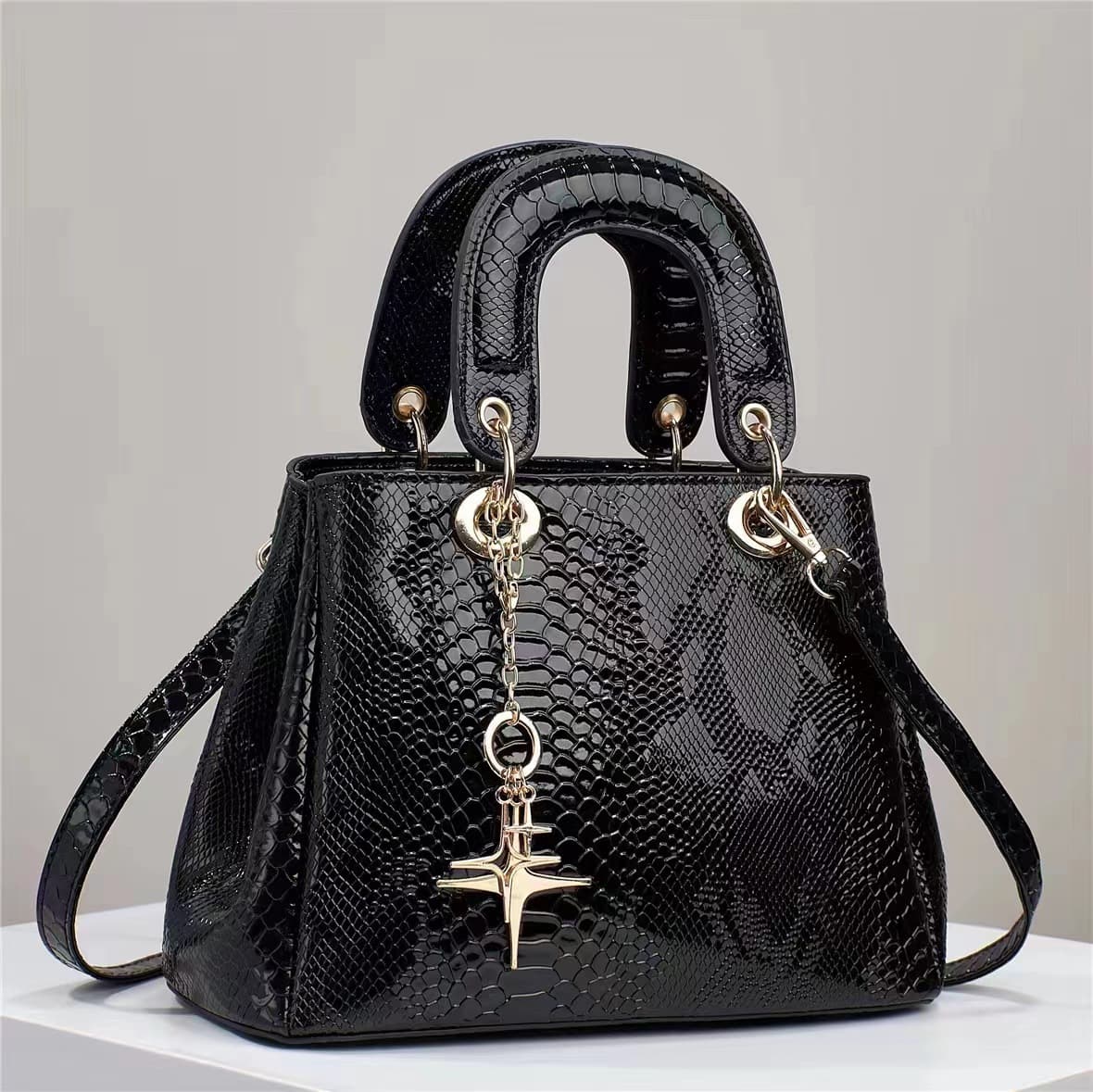 Bolsa de hombro PU mujer ajuste a todo