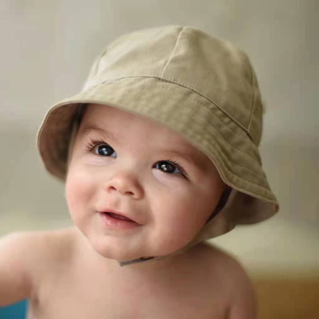 Sombrero de pescador infantil con protección solar