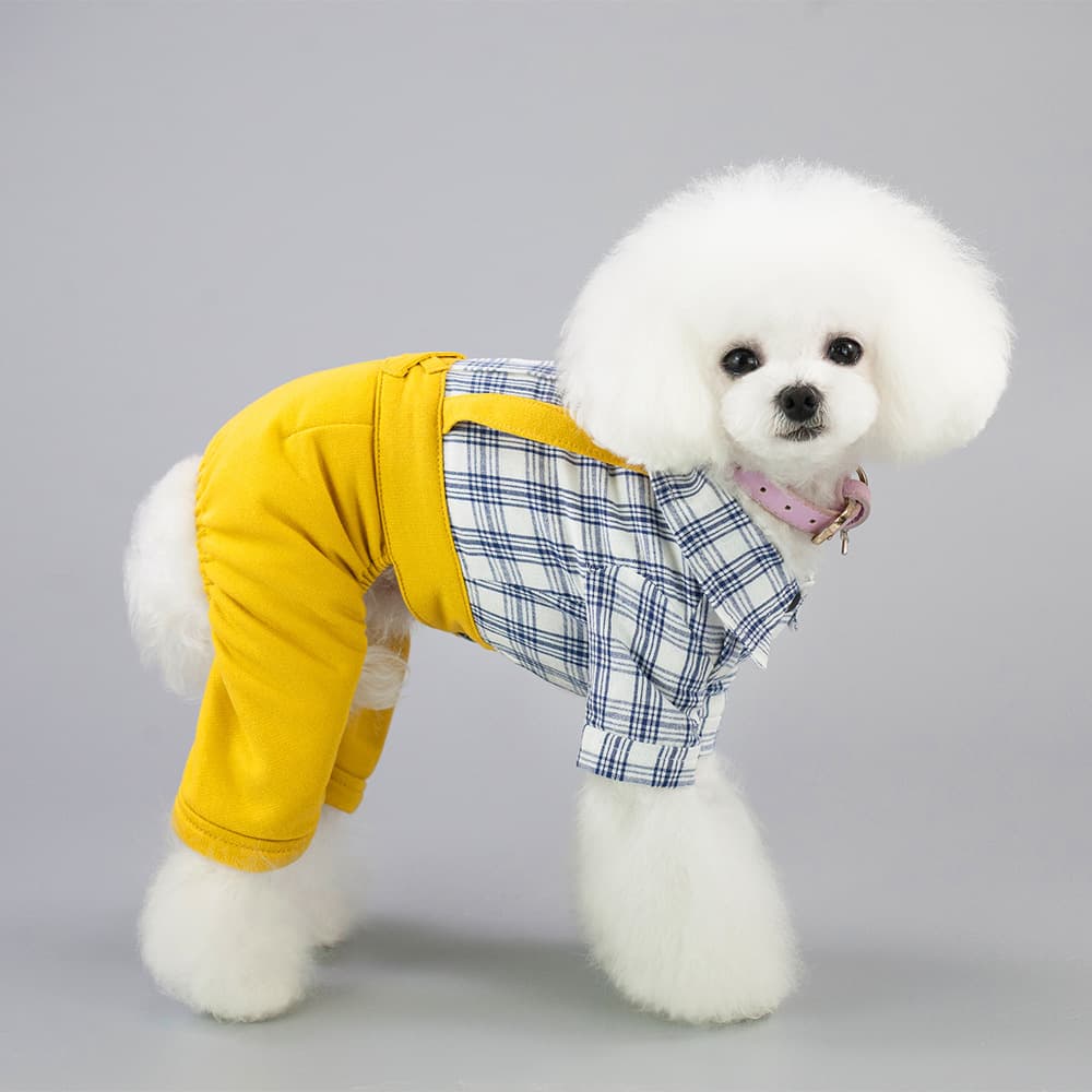 Ropa de algodón para perro, primavera y verano