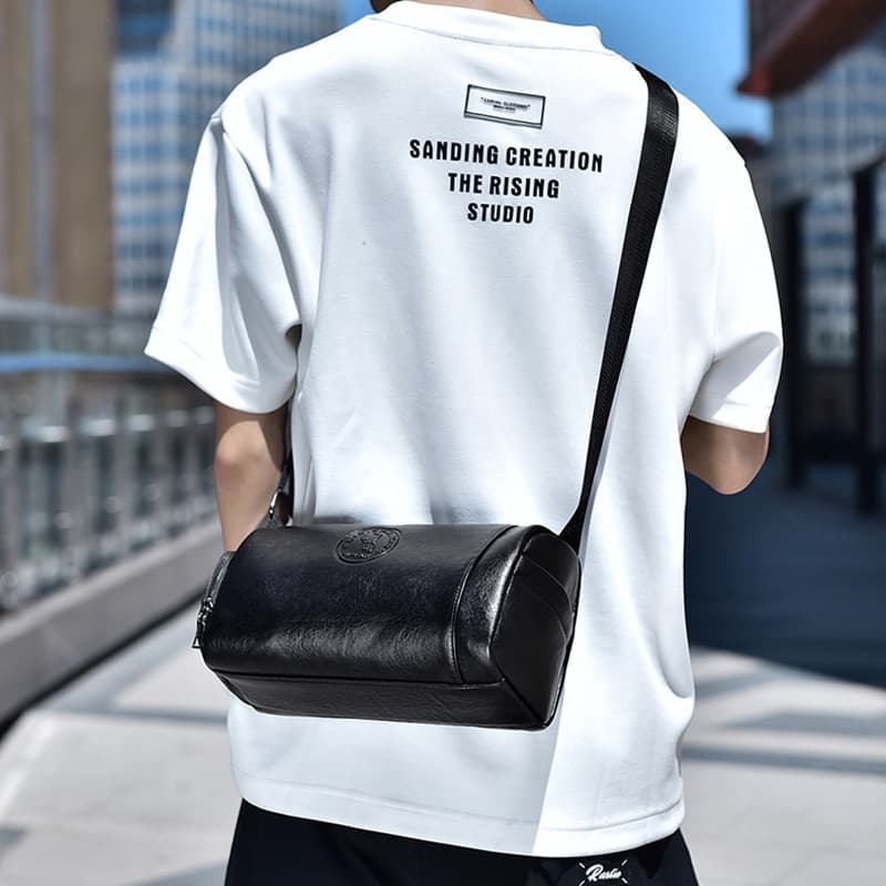 Bolsa cruzada impermeable de gran capacidad para hombre