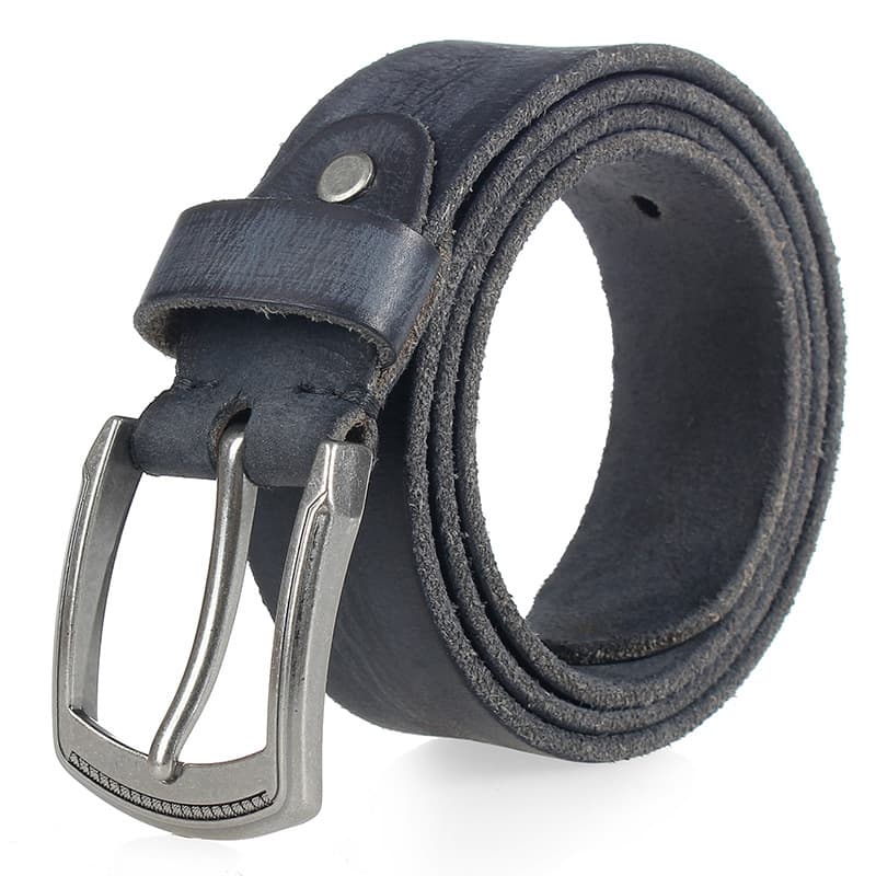 Cinturón de cuero genuino estilo retro casual