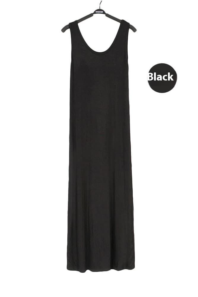 Vestido suelto de modal