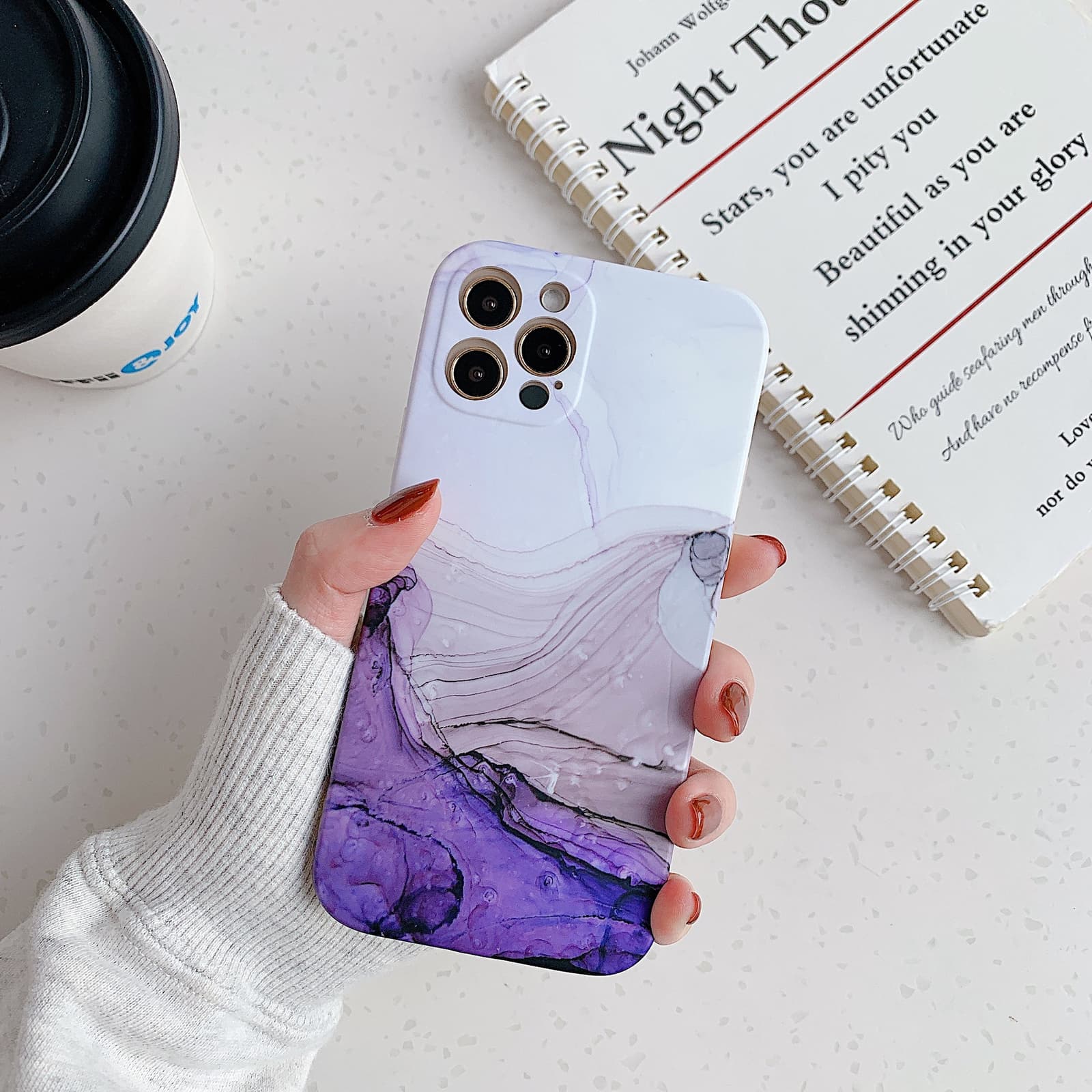 Funda protectora antiimpacto para iPhone impresa