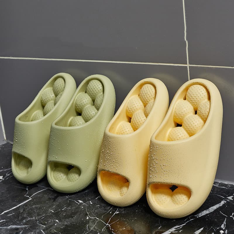 Pantuflas de masaje con suela antideslizante