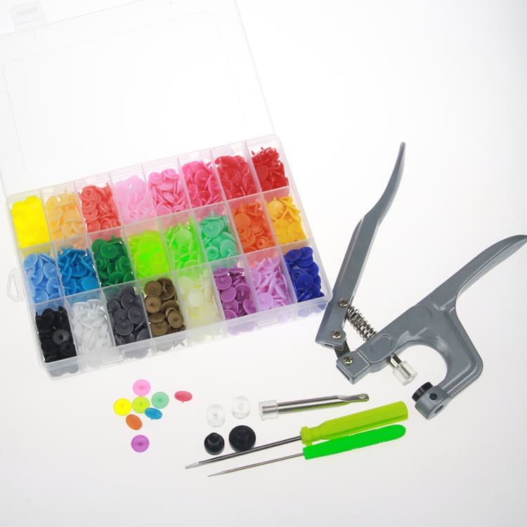 Kit de botones de presión T5 con herramientas