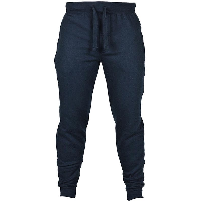 Pantalones deportivos hombre cordón felpa