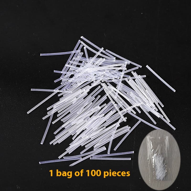 Posts de aro de plástico para joyería