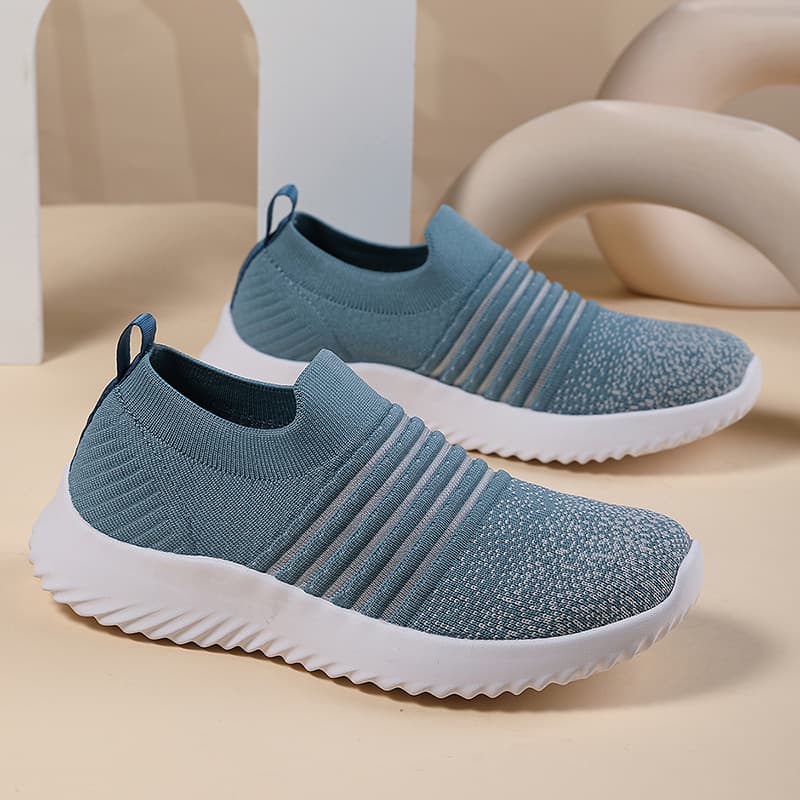 Zapatilla deportiva de malla transpirable para mujer